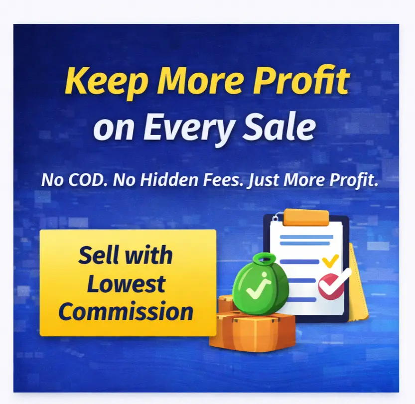 Sell with low Commission